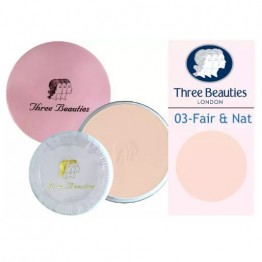 Three Beauties Yardley Compact #03-Fair & Natural